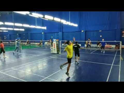 Badminton MuhibbahTeam Men's Double Sparring - Irfan / Kaswadi Vs Azizi / Azmir