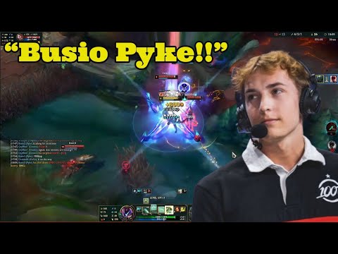 Busio Gets HYPED UP By Doubelift For This Play...