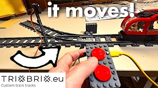 Motorizing My Lego Train Layout: Remote Controlled Points & Signals from TRIXBRIX!