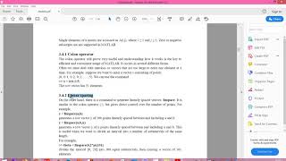 Vectors and Matrices in Matlab part 3