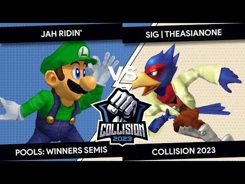 Collision 2023 - Jah Ridin' (Luigi) VS SIG  TheAsianOne (Falco) - Pools - Winners Semis