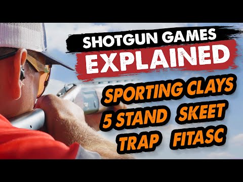 Shotgun Games Explained: Sporting Clays, 5 Stand, Skeet, Trap, FITASC
