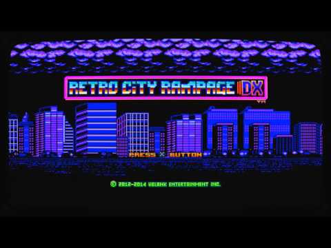 Retro City Rampage: DX Title Screen (PS4, Xbox One, PC)