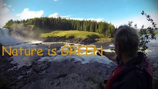 preview picture of video 'River Kayaking Sweden Tännforsen Adventure Kajakk'