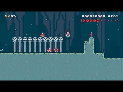 solo funghi e 4 chiavi nascoste by Nasetto BG ~ SUPER MARIO MAKER ~ NO COMMENTARY 1bd