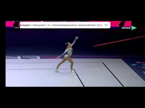 Teodora CUCU aerobic gymnastics 2021 Baku Championships
