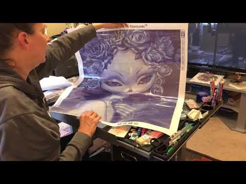 Diamond Painting Unboxing...A Distracted By Diamonds Amazing Artist!!