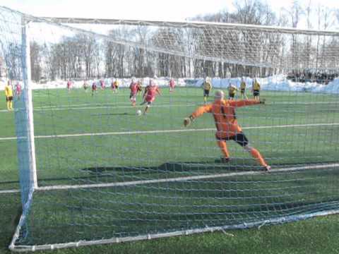 Czarni Olecko - Tęcza Biskupiec 5:1 (6.04.2013r.) (4:1 - Daniel Bogdanowicz)