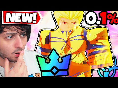 Getting the 0.1% Gilgamesh in Roblox Anime Tower Defense!