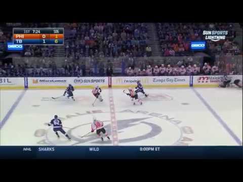 Game #142 Philadelphia Flyers @ Tampa Bay Lightning 3-4 Highlights (30.10.2014)