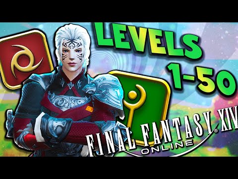How I QUICKLY Leveled 1-50 In FINAL FANTASY XIV