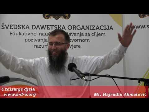 Uzdizadnje djela - mr. Hajrudin Ahmetović