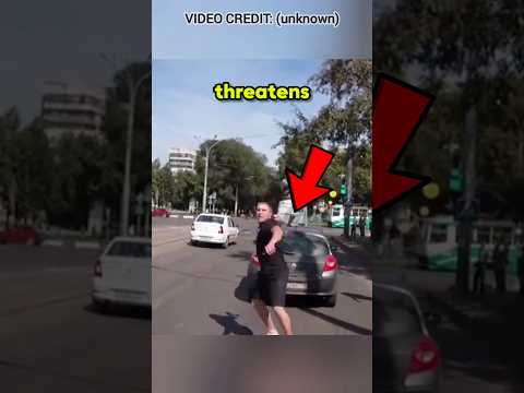Insane Road Rager Pulls Axe On Driver!