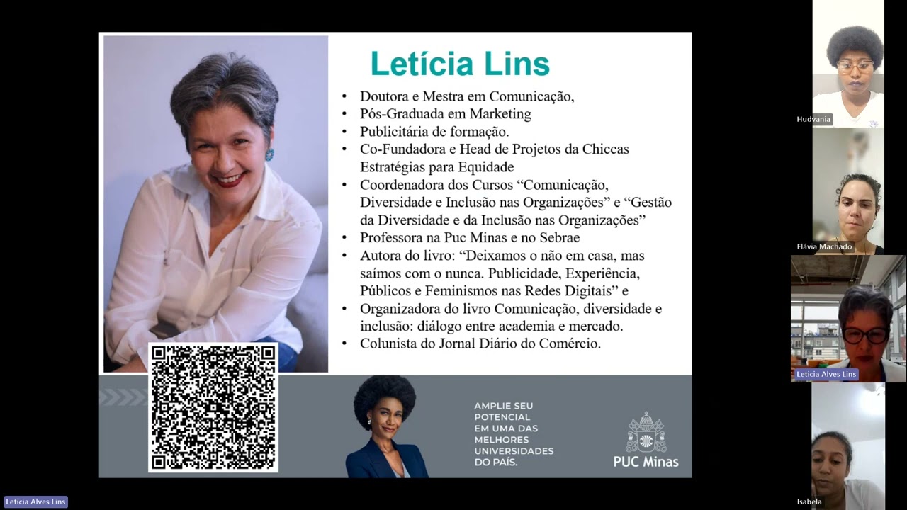 Palestra de Apresentação do Curso Comunicação, Diversidade e Inclusão nas Organizações 2025/1