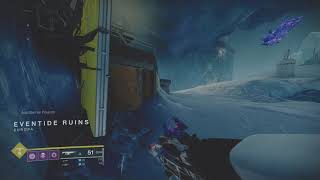 Bunker E-15 Backdoor Entrance - Destiny 2