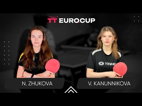 13:15 Nadiia Zhukova  - Vasylysa Kanunnikova 13.12.2023 TT Euro.Cup Women Ukraine Master. TABLE 3
