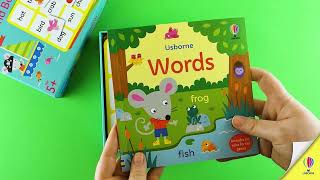 Words Matching Games and Book bingo čtení s obrázky