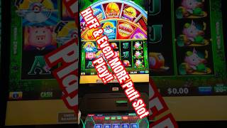 I WON the BIG Bonus On Huff & More Puff!! #casino #slot #jackpot