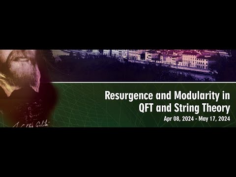 Sergei Gukov:" Resurgence and Quantum: Topology, Algebra, and Physics"