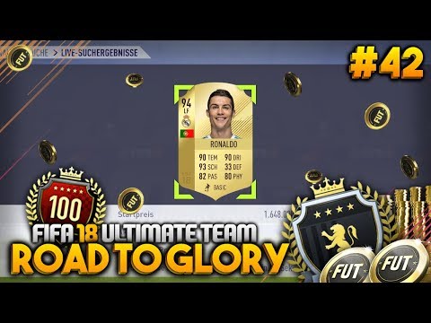 Ich kaufe CRISTIANO RONALDO! #42 🔥💰 - FIFA 18 Road to Glory [DEUTSCH]