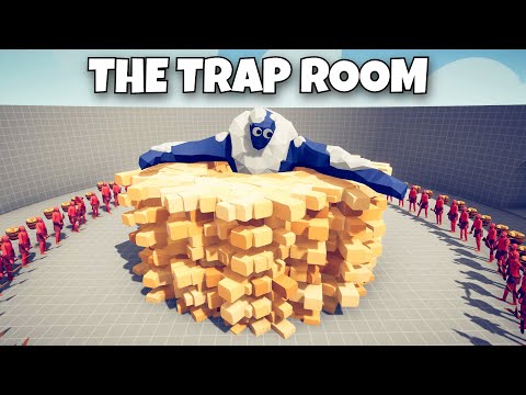 100 ARCHITECT vs EVERY UNITS - THE TRAP ROOM - Totally Accurate Battle Simulator TABS