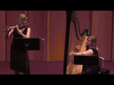 Lyrica Trio - Piazzolla - Histoire du Tango for Flute and Harp - IV - Concert d'aujourd'hiu