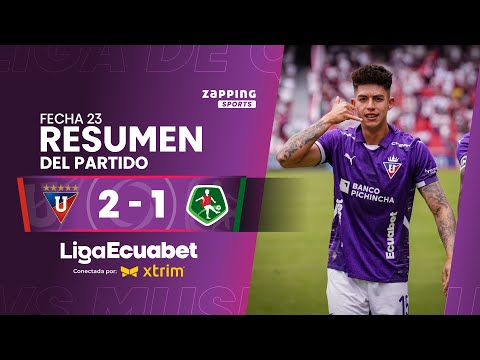 Liga de Quito 2 - 1 Mushuc Runa / Fecha 23 / Liga Ecuabet conectada por Xtrim