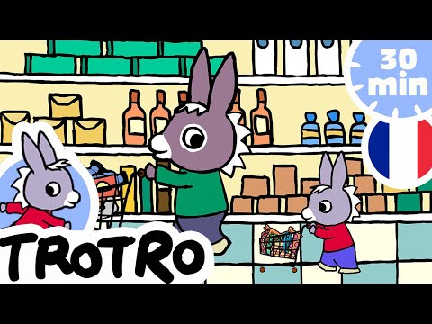 TROTRO - Trotro fait les courses  🛒 | dessin animé | HD |2020