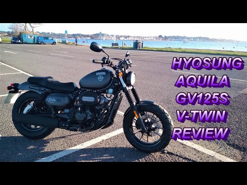 ★ HYOSUNG AQUILA GV125S V-TWIN REVIEW ★