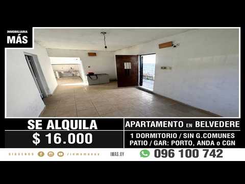Video de YouTube - Apartamento Alquiler Belvedere Montevideo iMas.uy LM *