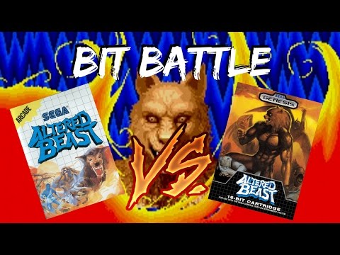Bit Battle - Altered Beast (Sega Master System v.s. Sega Genesis)