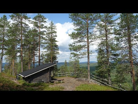 Scenic Eeron Polku Trail in Pello - Lapland Finland - Näköalapolku Lappi Suomi