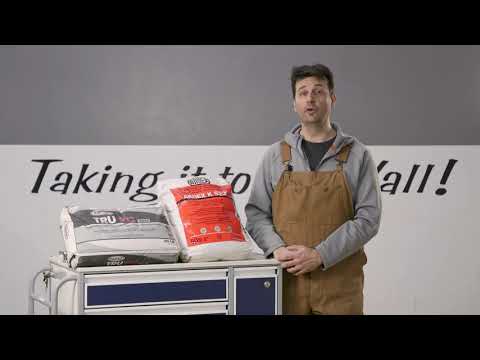Product comparison and installation video of ARDEX K523 VS Rapid Set TRU® PC