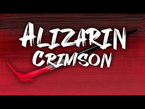 Inside The Artist's Studio || Color Spotlight: Alizarin Crimson