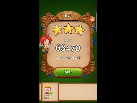 Blossom Blast Saga Level 675