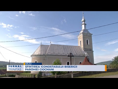 Sfințirea iconostasului bisericii Parohiei Ciocmani