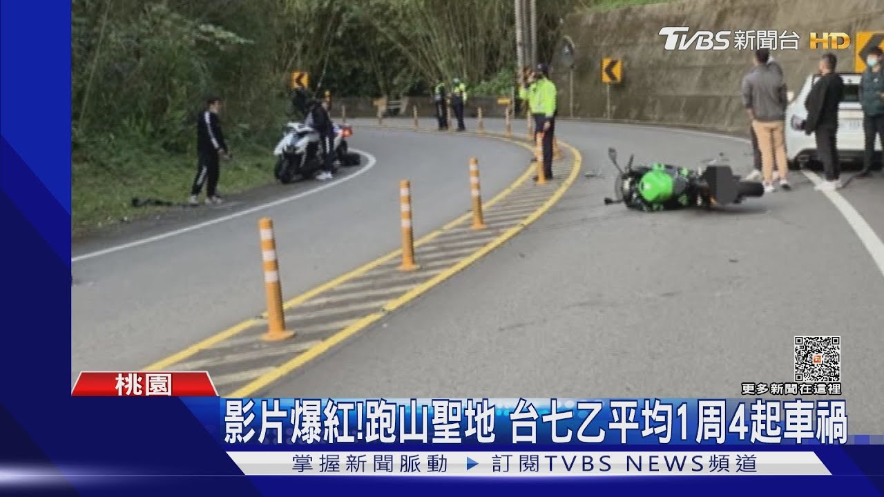 太真實!山道猴爆紅 警盯台七乙加強取締