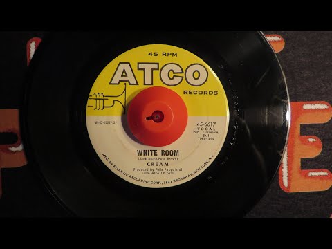 Cream - White Room (Hot Mono Single Version) - Vinyl 45 rpm - 1968