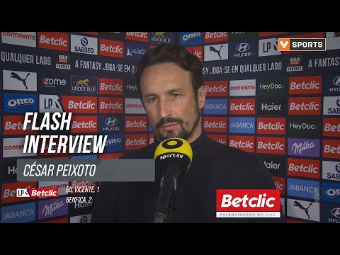I Liga (#24) | Gil Vicente 1-2 Benfica: Flash Interview César Peixoto