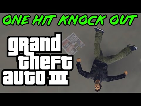 GTA III One HP Speedrun - Any Damage Kills Claude!