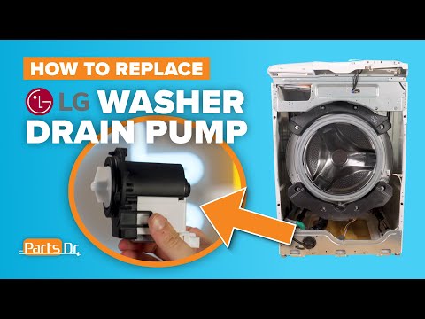 Fix OE Error Code - How to replace Drain Pump Motor part # 4681EA2001T on your LG Kenmore Washer
