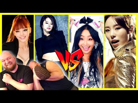 KPOP MEMORY LANE REACTION:  MAMAMOO VS SISTAR & KARA VS T-ARA (THIS WAS HARD)