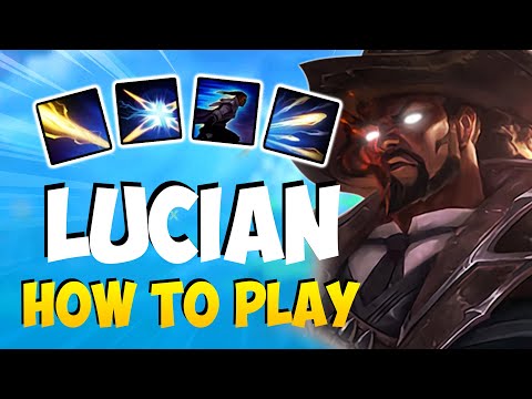 How to Play LUCIAN ADC for Beginners | Lucian Guide Season 11 | League of Legends