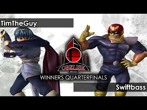 Melee: TimTheGuy (Marth) V Swiftbass (Falcon) - Obelisk 45 Tournament SSBM