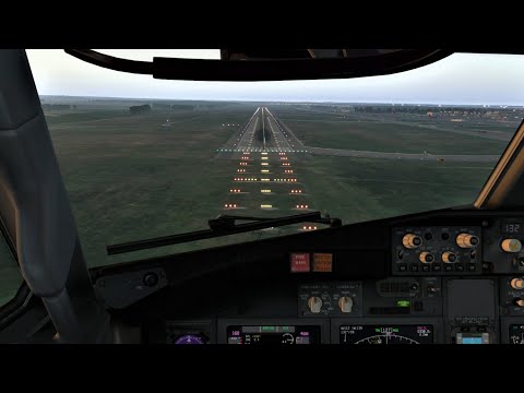 Landing into Budapest International Airport, Hungary | Malév Hungarian Airlines 737-800
