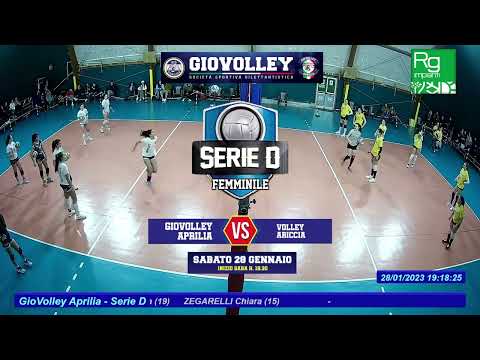 Serie D - GioVolley Aprilia - Volley Ariccia