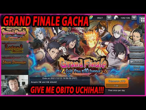 🔥🔥GRAND FINALE GACHA UNTUK DAPATKAN OBITO UCHIHA!!! - NARUTO X BORUTO NINJA TRIBES