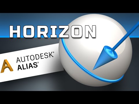 Autodesk Alias 3D Modeling TIP - The Horizon Tool