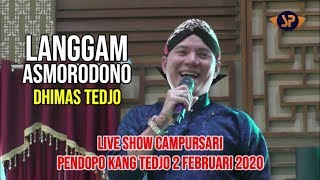 Download lagu LANGGAM GENDING ASMORODONO - DHIMAS TEDJO ǁ LIVE SHOW PENDOPO KANG TEDJO BANTUL 2 FEBRUARI 2020 mp3