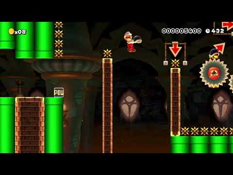 [SMM] Fiery Pipes #TeamPipe by Pacopapa02 (cheesy version)